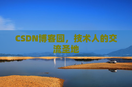 CSDN博客园，技术人的交流圣地